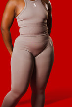 Load image into Gallery viewer, Taupe Sculpt Leggings
