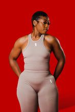 Load image into Gallery viewer, Taupe Sculpt Racerback
