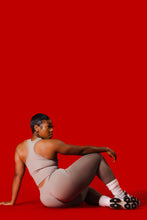 Load image into Gallery viewer, Taupe Sculpt Racerback

