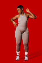 Load image into Gallery viewer, Taupe Sculpt Racerback
