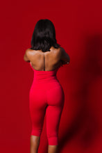 Load image into Gallery viewer, Rasberry Red Sculpt Comfort Halter
